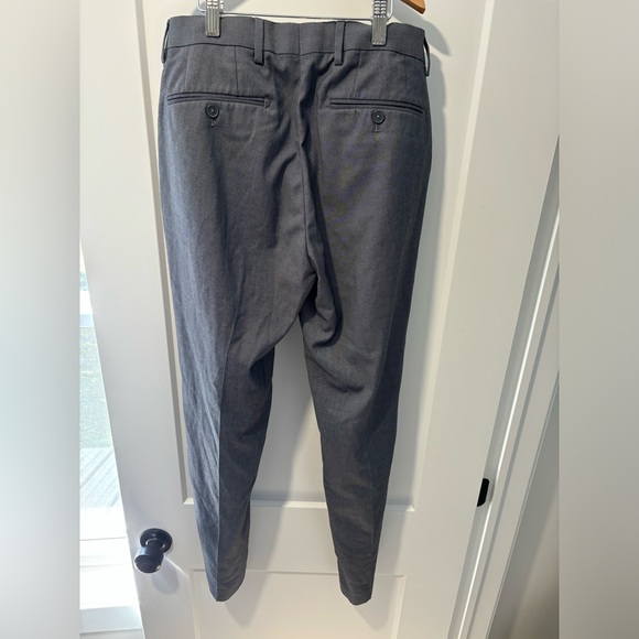 Calvin Klein Grey Blend slim fit suit pants 30x30 - Picture 2 of 4